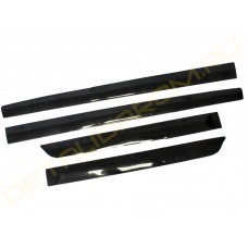 Молдинги дверей для Лада Калина, Калина-2, Гранта, Датсун неокрашенные