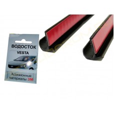 Дефлекторы лобового стекла (водостоки) Лада Веста Дефлекторы лобового стекла (водостоки) Лада Веста