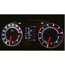 Электронная комбинация приборов Gamma GF851L на Гранта, Калина 2, Датсун Электронная комбинация приборов Gamma GF851L на Гранта, Калина 2, Датсун