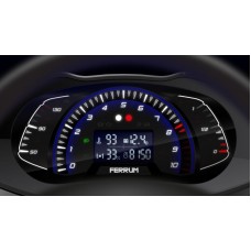 Комбинация приборов электронная Gamma GF 651 на Гранта до 2015 г.в. Комбинация приборов электронная Gamma GF 651 на Гранта до 2015 г.в.