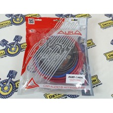 Комплект проводов для подключения 4-х канального усилителя AURA AMP-1408