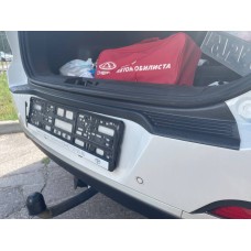 Защитная накладка заднего бампера chery tiggo 7