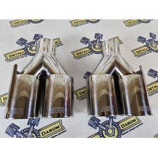 Насадки на глушитель М - серия хром