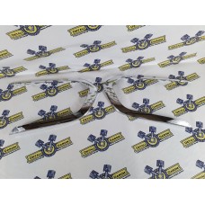 Молдинги переднего бампера Ларгус FL оригинал