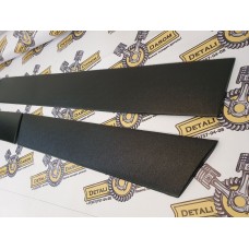 Накладки на двери Лада Приора 2170 седан дорестайлинг (2007-2014) (Текстурная поверхность)