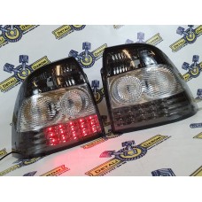 Диодные фонари  Лада Приора серо-белые