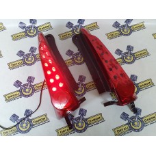 Дополнительные задние фонари Тюн-Авто вместо пластиковой вставки для Лада Ларгус NEW