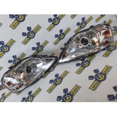 Фары Лада Ларгус би-линза + дхо