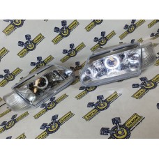 Фары ВАЗ 2114 би-линза (Хром)