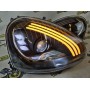 Фары на Лада Приора с Bi LED линзой в стиле Mercedes