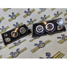 Фары с ангельскими глазками (линза) 2108-21099