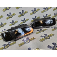 Фары тюнинг на Ваз 2114 в стиле Lexus (би-линза)