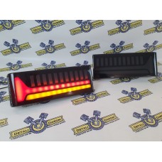 Фонари задние тюнинг ВАЗ 2108-2114 (диодные, тонированные)