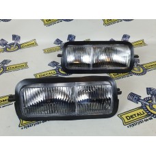 Надфарники Лада Нива белые поворотники