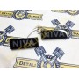 Повторители поворота желтые диодные с надписью Niva на крылья Нива 4х4 2121, 21213, 21214, 2131