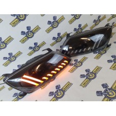 Тюнинг фары Лада Гранта в стиле Ауди Bi-линзы