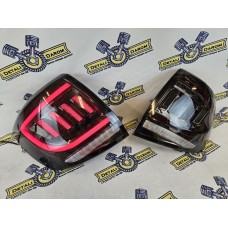 Тюнинг фонари Лада Гранта седан (серые)