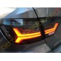 Задние черные тюнинг фонари Audi для Лада Веста