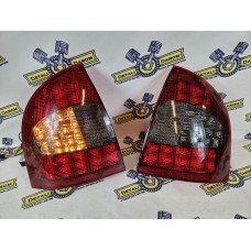 Задние диодные фонари Калина 1 (красные тонированные)