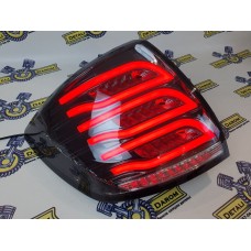 Задние диодные фонари Лада Гранта в стиле MERCEDES, тонированные