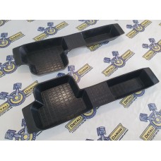 Боковые резиновые коврики пола для Лада Приора, ВАЗ 2110-2112