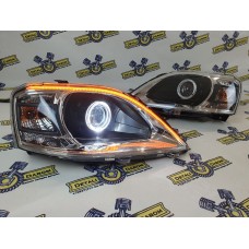 Фары Лада Ларгус би-линза + дхо (2.0)