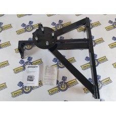 Кронштейн (калитка) запасного колеса черный для Лада Ларгус, Ларгус FL