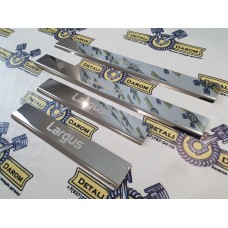 Накладки порогов Лада Ларгус (нержавейка)