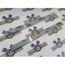 Накладки порогов Нива Легенд 3D (нержавейка)