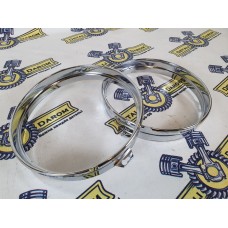 Ободки фар Нива 21213 хром