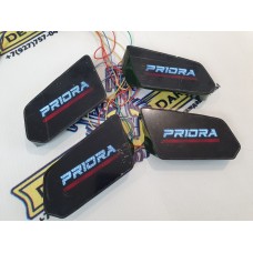 Подсветка ручек открывания дверей Лада Приора