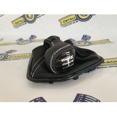 Ручка кпп Лада Приора 2 белая строчка