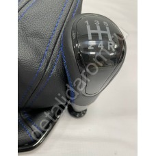 Ручка кпп Лада Приора 2 синяя строчка