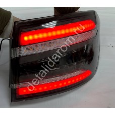 Комплект чёрных фонарей Лада Веста LED