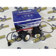Светодиодные линзы в птф LED FOG 50000LM Lada Vesta, Granta FL, Niva Urban