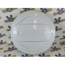 Колпак запасного колеса Lada Largus белый (ледник)