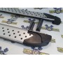 Пороги (БУМЕР) алюминиевые с резинкой для ВАЗ 2121-21214, URBAN 