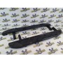 Пороги (БУМЕР) алюминиевые с резинкой для ВАЗ 2121-21214, URBAN  цвет черный глянец