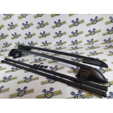Рейлинги с поперечинами "Усиленные" на ВАЗ 21214, НИВА (чёрные)