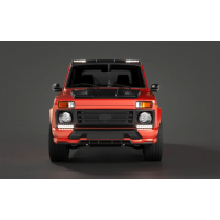 Юбка переднего бампера «Барс» для LADA 4×4 Нива Урбан