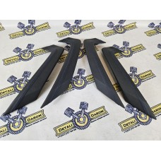 Накладки на ручки дверей синяя строчка Vesta NG