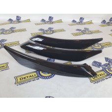 Накладки ручки двери Лада Веста Черный глянец