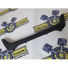 Молдинг консоли панели приборов Лада веста в коже Черная строчка