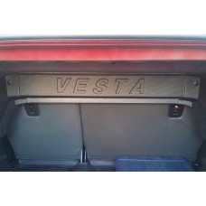 Накладка на усилитель кузова в багажнике Веста седан