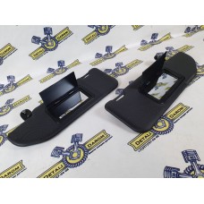 Солнцезащитные козырьки черные Лада Веста