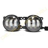 Диодные ПТФ 60W Sal-Man на Гранта FL, Веста, Иксрей, Нива Урбан, Рено