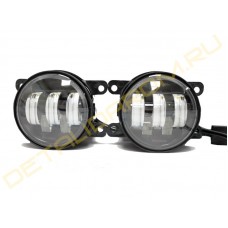 Диодные ПТФ 60W Sal-Man на Гранта FL, Веста, Иксрей, Нива Урбан, Рено