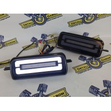 Надфарники нива Led бегущие поворотники Нива 4x4