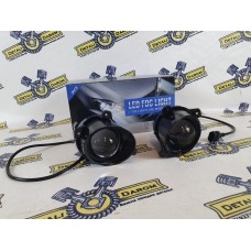 Светодиодные линзы в птф LED FOG 50000LM Kalina 1