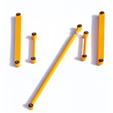 Комплект реактивных тяг (штанг из лифт-комплекта) Техносфера на Нива 4х4 2121, 21213, 21214, 2131, Урбан, Шевроле Нива